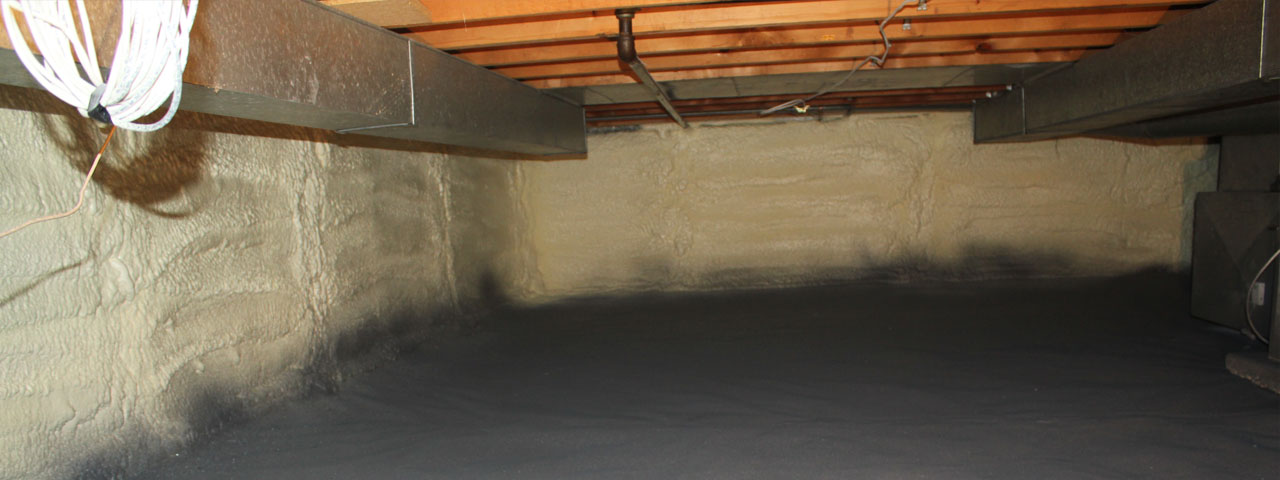 North Platte spray foam insulation for crawl spaces